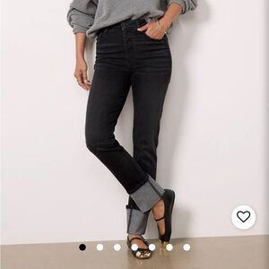 Evereve Charcoal Denim Pants